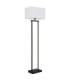 Sydney Floor Lamp with Shade Matt Black E27-12