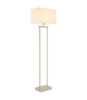 Sydney Floor Lamp with Shade Matt Sand E27-1