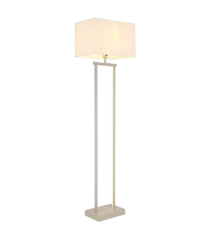 Sydney Floor Lamp with Shade Matt Sand E27-1
