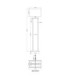 Sydney Floor Lamp with Shade Matt Sand E27-13