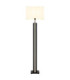 Forest Floor Lamp with Shade Dark Wood E27-4