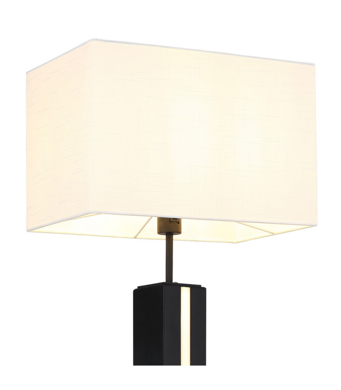 Forest Floor Lamp with Shade Dark Wood E27-5