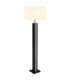 Forest Floor Lamp with Shade Dark Wood E27-9