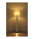 Forest Floor Lamp with Shade Dark Wood E27-11