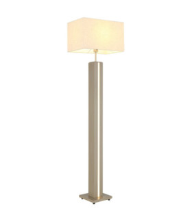 Forest Floor Lamp with Shade Matt Sand E27-1