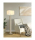 Forest Floor Lamp with Shade Matt Sand E27-2
