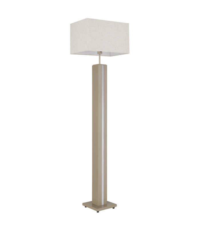 Forest Floor Lamp with Shade Matt Sand E27-3