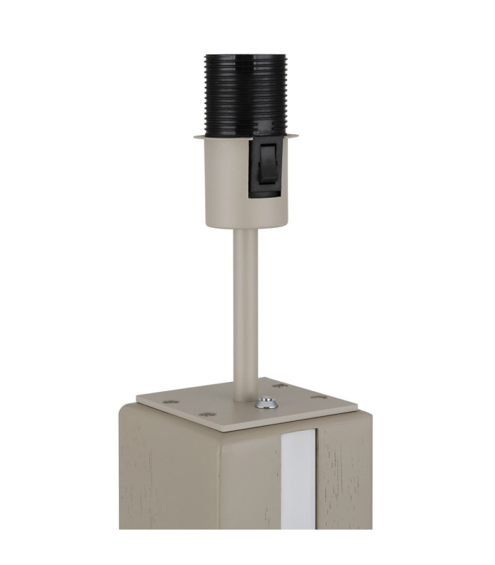 Forest Floor Lamp with Shade Matt Sand E27-6