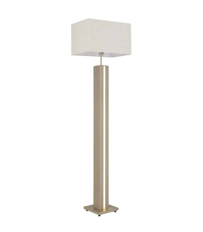 Forest Floor Lamp with Shade Matt Sand E27-8
