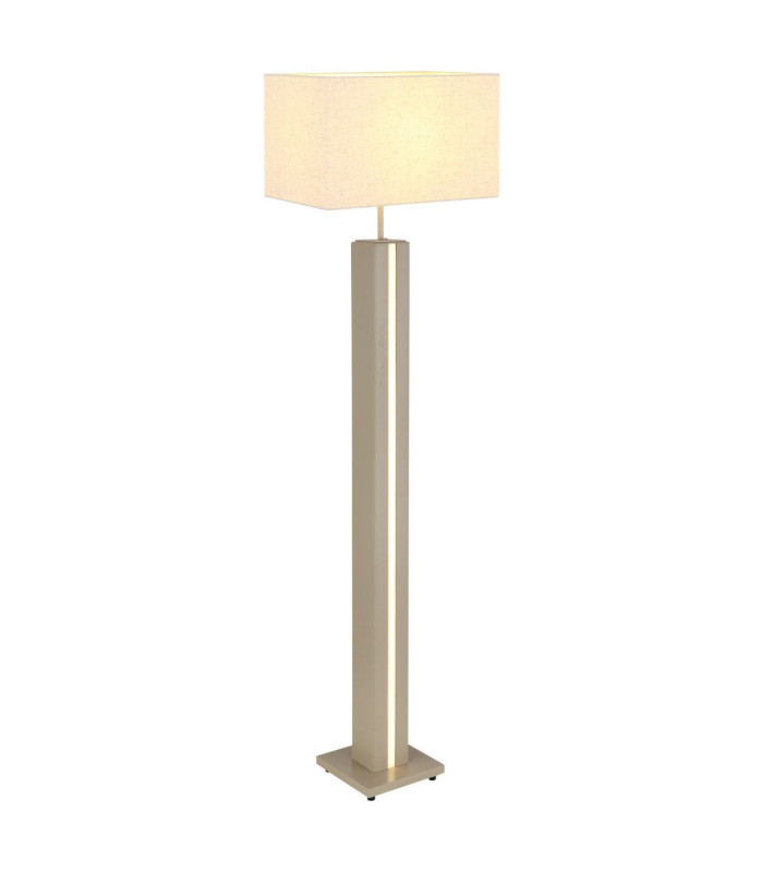 Forest Floor Lamp with Shade Matt Sand E27-9