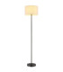 Thea Floor Lamp with Shade Matt Gunmetal E27-1