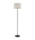 Thea Floor Lamp with Shade Matt Gunmetal E27-3