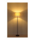 Thea Floor Lamp with Shade Matt Gunmetal E27-7