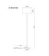 Thea Floor Lamp with Shade Matt Gunmetal E27-9