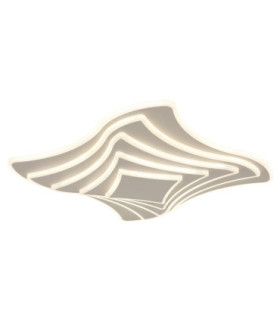 Octavio Semi Flush Ceiling Light Matt Sand LED 2700/6000K-1