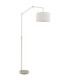 Rom Arc Floor Lamp Sand E27-3