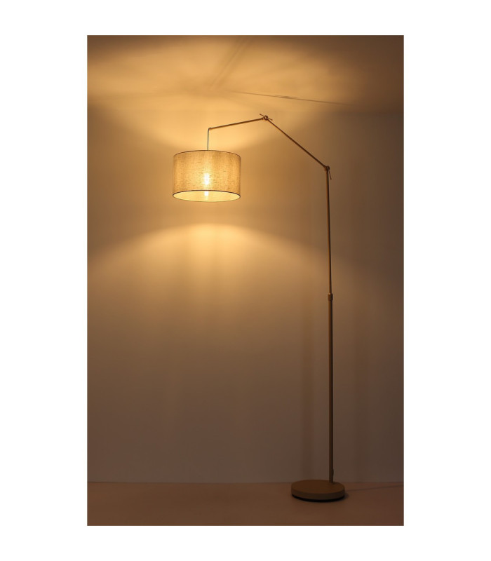 Rom Arc Floor Lamp Sand E27-8