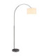 Thea Arc Floor Lamp Matt Gunmetal E27-1