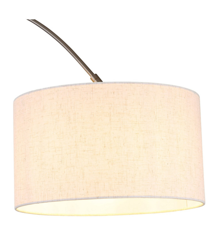 Thea Arc Floor Lamp Matt Gunmetal E27-4