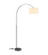 Thea Arc Floor Lamp Matt Gunmetal E27-5