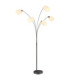 Thea Multi Arm Floor Lamp Matt Gunmetal 5x E27 LED-1