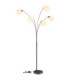 Thea Multi Arm Floor Lamp Matt Gunmetal 5x E27 LED-4