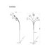 Thea Multi Arm Floor Lamp Matt Gunmetal 5x E27 LED-6
