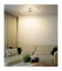 Loretta Semi Flush Ceiling Light Matt Coffee LED 3000/4000/6500K-2