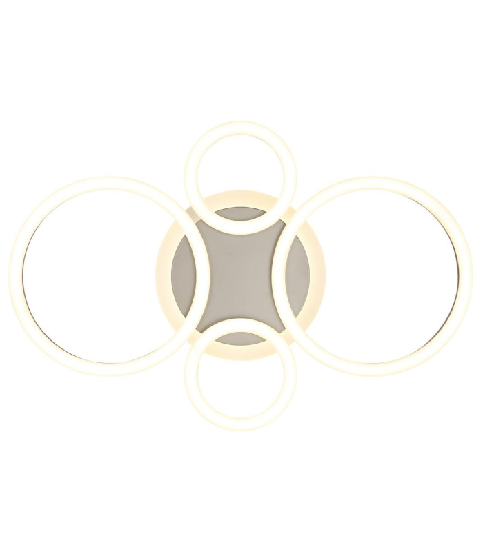 Loretta Semi Flush Ceiling Light Matt Coffee LED 3000/4000/6500K-4