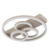 Darryl I Semi Flush Ceiling Light Matt Sand LED 3000/4000/6000K-3