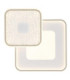 Mosaiko Twin Square Semi Flush Ceiling Light Matt White LED 2700/6000K-5