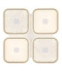 Mosaiko 4 Square Semi Flush Ceiling Light Matt White LED 2700/6000K-5