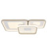Mosaiko Triple Square Semi Flush Ceiling Light Matt White LED 2700/6000K-4