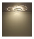 Invertina Semi Flush Ceiling Light Brushed Silver LED 2700/6500K-7