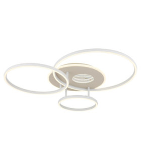 Invertina Semi Flush Ceiling Light Matt Sand LED 2700/6500K-1