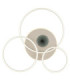 Invertina Semi Flush Ceiling Light Matt Sand LED 2700/6500K-4