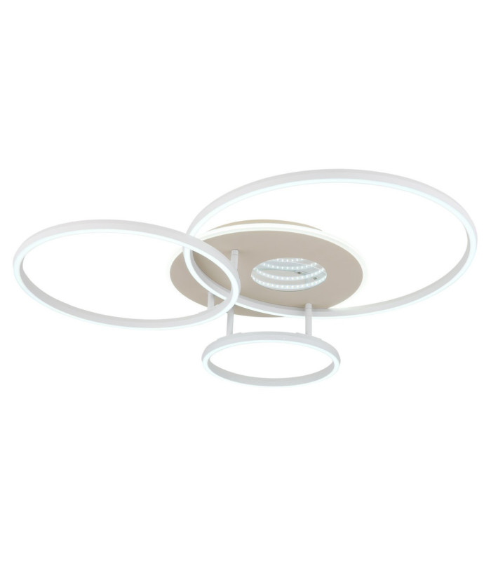 Invertina Semi Flush Ceiling Light Matt Sand LED 2700/6500K-7