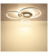 Invertina Semi Flush Ceiling Light Matt Sand LED 2700/6500K-8