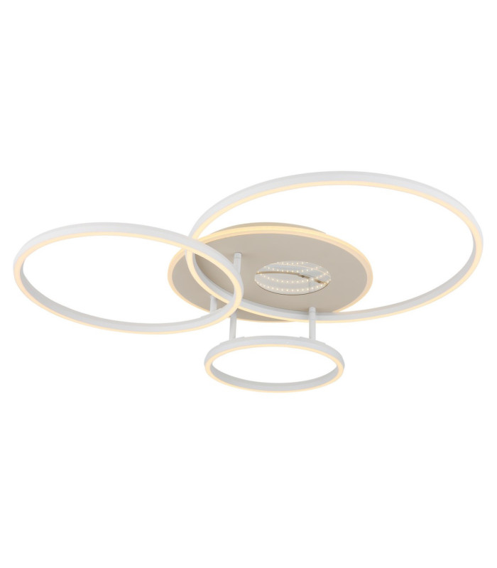 Invertina Semi Flush Ceiling Light Matt Sand LED 2700/6500K-10