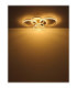 Lorelei Semi Flush Ceiling Light Matt Champagne LED 3000K-6