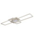 Saunders Tripple Rectangle Semi Flush Ceiling Light Matt Sand LED 2700/6500K-3
