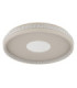 Shirley 40cm Semi Flush Ceiling Light Matt Sand LED 2700/6500K-3
