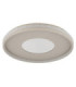 Shirley 50cm Semi Flush Ceiling Light Matt Sand LED 2700/6500K-3