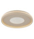 Shirley 50cm Semi Flush Ceiling Light Matt Sand LED 2700/6500K-11