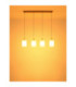 Trent Bar Pendant Ceiling Light Matt Sand 4x E27-6