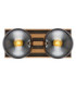 Parsons Globe Ceiling Light Matt Black 2x E27-5