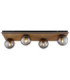 Parsons Globe Ceiling Light Matt Black 4x E27-4