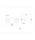 Rae Twin Ceiling Spotlight Matt Sand 2x LED 3000K-8