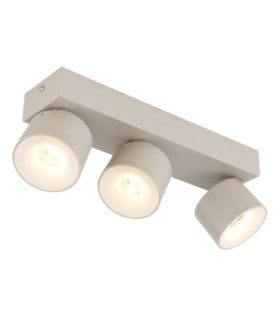 Rae Ceiling Spotlight Bar Matt Sand 3x LED 3000K-1