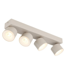 Rae Ceiling Spotlight Bar Matt Sand 4x LED 3000K-1